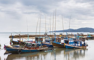 Tayland balıkçı teknesi