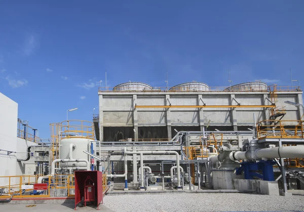 Cooling tower in industrial Plant — Stock Photo, Image