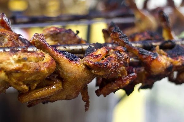 Barbecue à ailes de poulet — Photo
