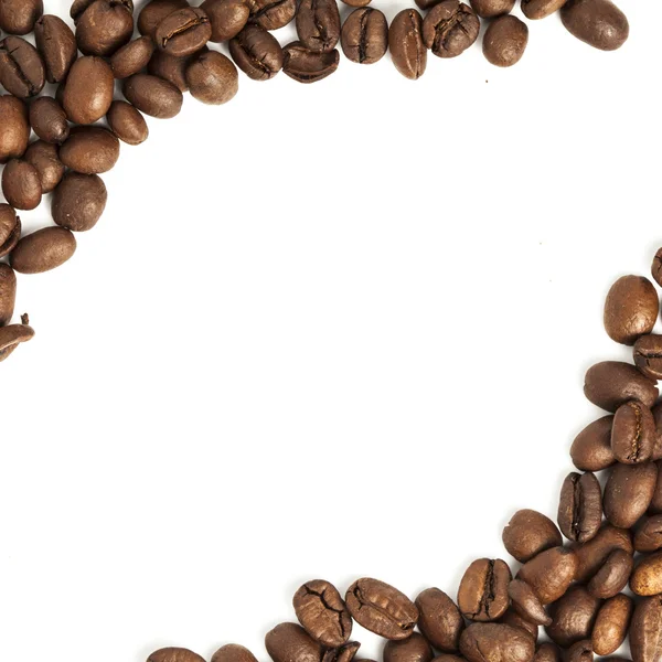 コーヒー豆のフレーム ロイヤリティフリーのストック写真