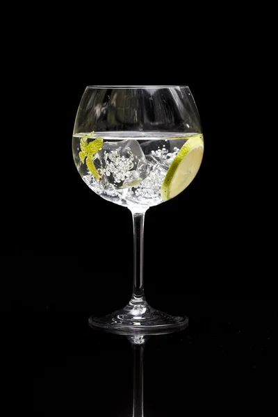 Gin tonikový koktejl Stock Obrázky