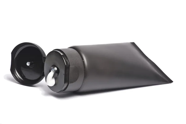 siyah temiz tüp krem açın