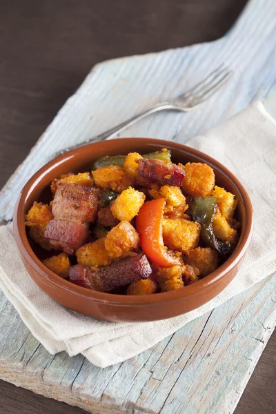Migas - İspanyol ekmek yemek