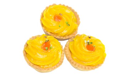 ısırık büyüklüğünde desi stil tatlı limonlu tart