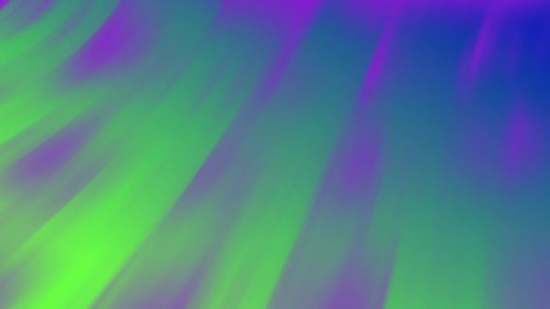 Verde Púrpura Gradualmente Cambio Color Fondo Animación Abstracta — Vídeo de stock
