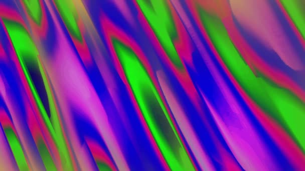 彩色抽象动画背景软流体效应 — 图库视频影像