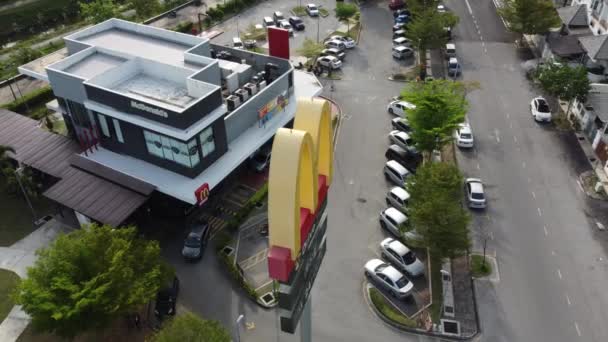 Georgetown Penang Malasia Abr 2021 Vista Órbita Donald Drive Karpal — Vídeos de Stock