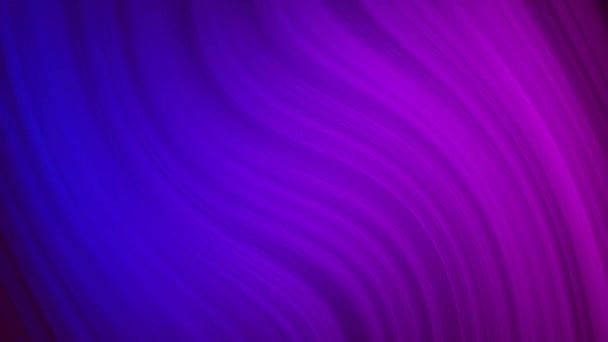 Viola Astratto Gradiente Colore Onda Animazione Sfondo — Video Stock