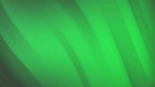 Grüne Stilvolle Twirl Gradient Animation Hintergrund — Stockvideo