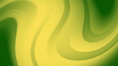 Yeşil soyut animasyon. Yumuşak bulanık desen hareket halinde