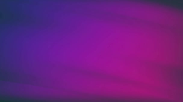 Viola Colorato Animazione Sfondo Gradiente Astratto Modello Movimento Morbido Sfocato — Video Stock