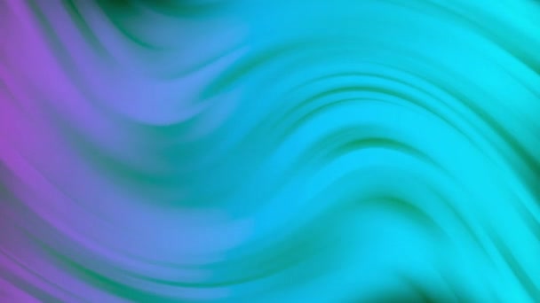 Fond d'animation abstrait bleu rayonnant. Modèle tordu doux.