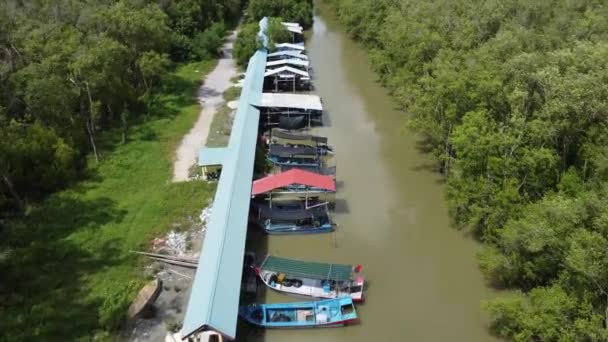 Balik Pulau Penang Malaisie Octobre 2021 Village Pêcheurs Avec Vue — Video