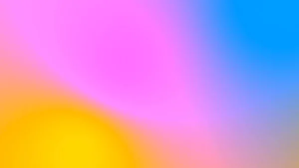 Cor brilhante de azul, rosa, transição gradiente laranja Imagem De Stock