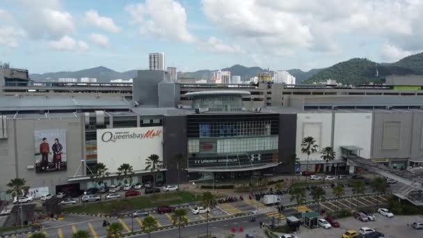 Bayan Lepas Penang Malezya Mayıs 2022 Kompleks Queensbay Alışveriş Merkezi — Stok video