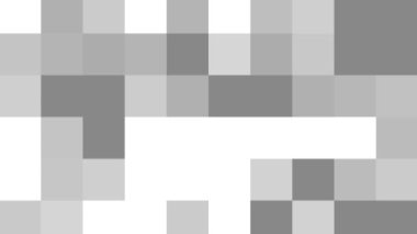 Yavaş çekim gradyanı gri blok fayans arkaplanı. 2B bilgisayar oluşturucu grafiği