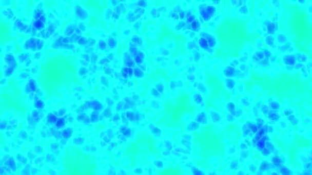 Синий Светящийся Плазменный Абстрактный Фон Компьютерная Графика — стоковое видео