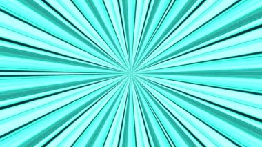 Merkezde hızlı hareket eden radyal hat aşırı hızda. Soyut arkaplan 2B biçimlendiriliyor