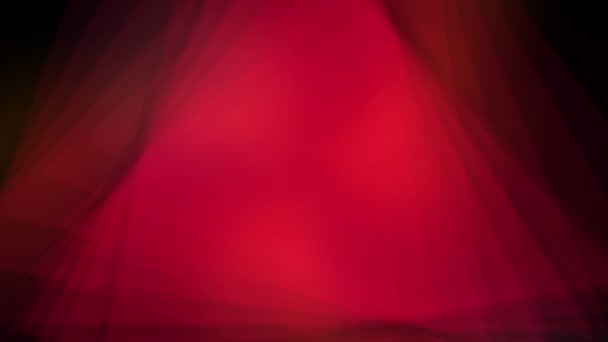 Красная Мультитреугольная Анимация Вращения Рендеринг Абстрактного Фона — стоковое видео