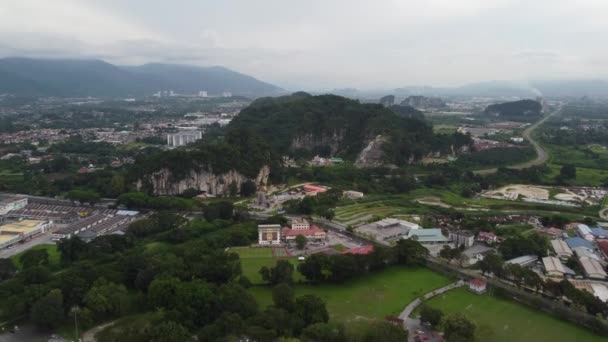 Ipoh Perak Malajsie Května 2022 Letecký Pohled Seenivasagam Rekreační Park — Stock video