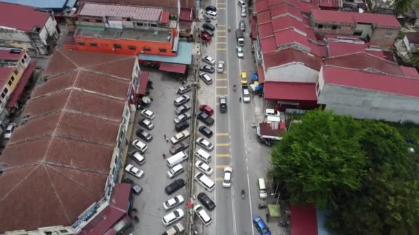 Pusing Perak Malaysia Mei 2022 Air Top View Main Road — Stok Video