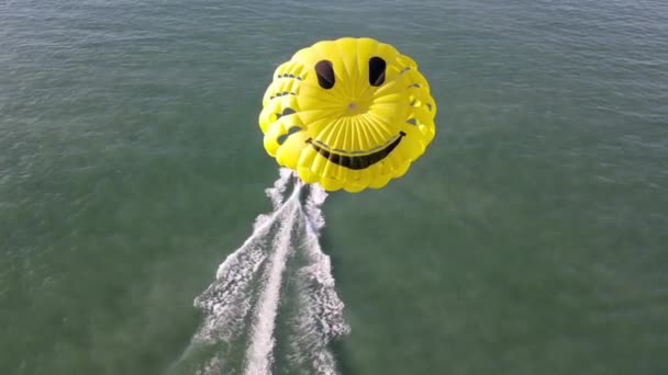 Georgetown Penang Malezya Aralık 2021 Hava Manzaralı Gülümseme Tekneyle Çekilen — Stok video