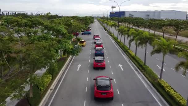 Batu Kawan Penang Malaysia Jan 2022 Proton Car Club X50 — 비디오