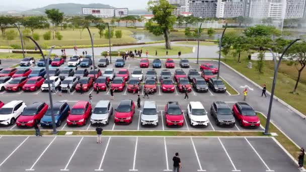 Batu Kawan Penang Malaysia Jan 2022 Proton Car Club X50 — 비디오