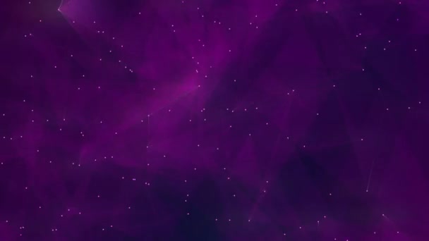 Flou Doux Numérique Plexus Violet Fond Animation Abstrait Rendre Conception — Video