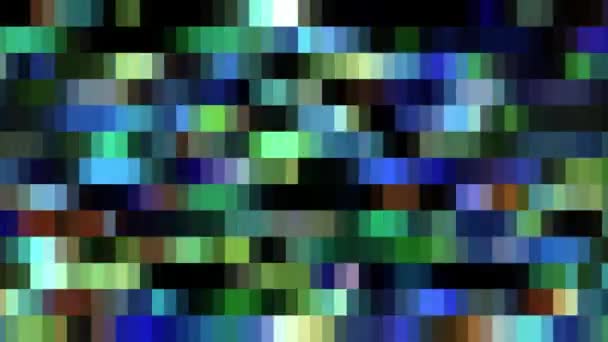 矩形动画中的快速运动色彩转换 2D渲染抽象背景 — 图库视频影像
