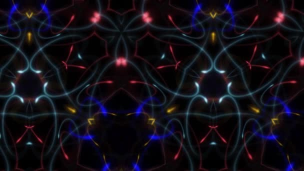 스코프는 휘도의 가장자리 패턴이다 추상적 배경을 렌더링하는 — 비디오