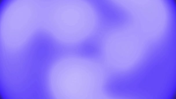 柔和的浅蓝色波浪模糊渐变动画 2D渲染抽象背景 — 图库视频影像