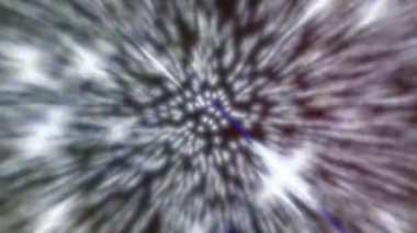 Arka plan bulanık yıldız animasyon efekti ile hızlı hareket eden yıldız. 2B bilgisayar oluşturma şablonu