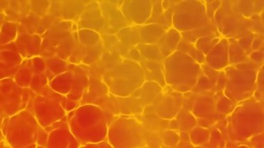 Koyu turuncu arka plan animasyonunda nedensel hareket animasyonu. 2B bilgisayar oluşturma şablonu