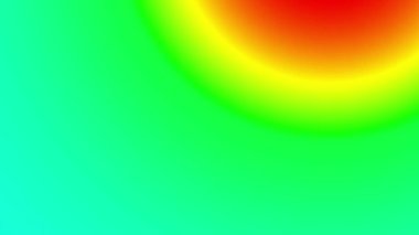 Üst sağ animasyon arkaplanından dairesel dairesel geçiş rengi. 2B bilgisayar oluşturma şablonu