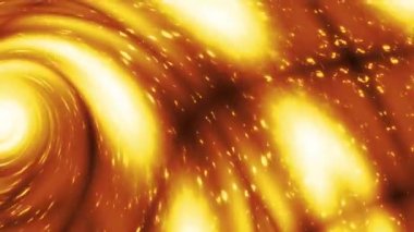 Elektrikli animasyon arka planında dönen alevler. 2B bilgisayar oluşturma şablonu