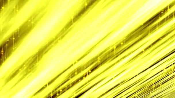 Κίτρινη Πτυχή Αστέρι Αναβοσβήνει Μοτίβο Φόντο Την Κίνηση Πρότυπο Απόδοσης — Αρχείο Βίντεο