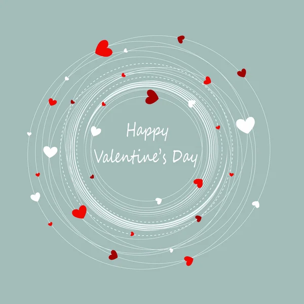 Happy valentines day — Stock Vector