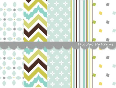 Dijital desenler, çıkartma seti