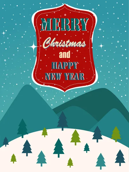 Merry Christmas — Stock Vector