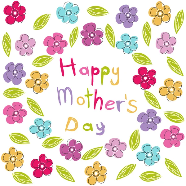 Happy Mother's Day — Stock Vector