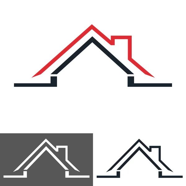 Huis huis logo, pictogram — Stockvector