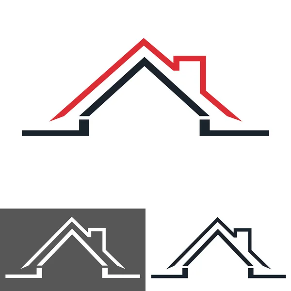 Haus Home Logo, Symbol — Stockvektor