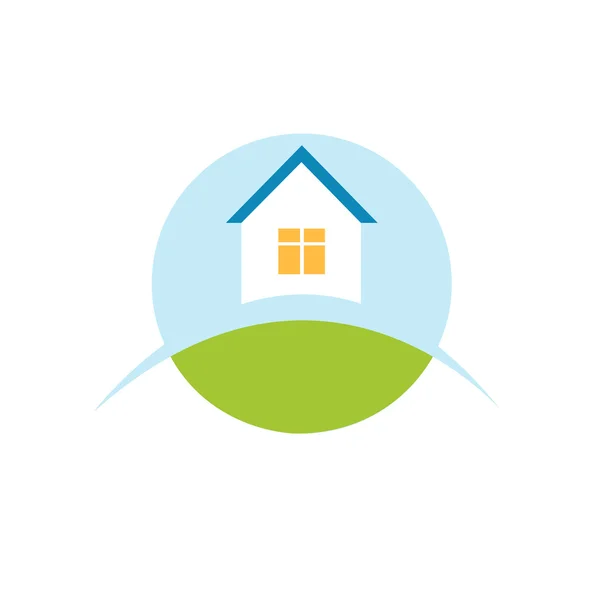 Huis huis logo, pictogram — Stockvector