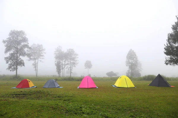 Holiday Camping Thung Salaeng Luang National Park Thailand — Stock Photo, Image