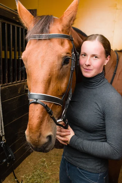 Caballo de freno — Foto de Stock