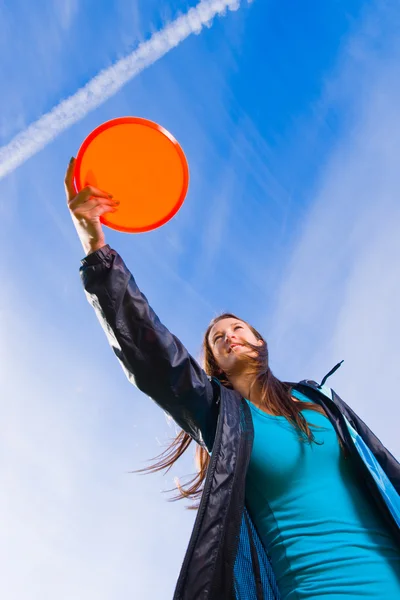 Disco e cielo aperto — Foto Stock