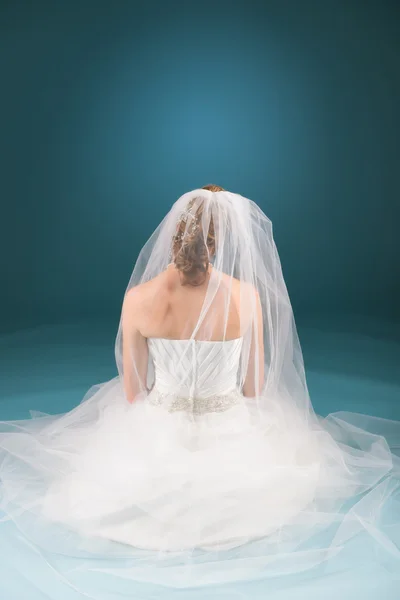 Praying bride — Stock Photo, Image