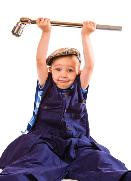 Little workman — Stock Photo, Image