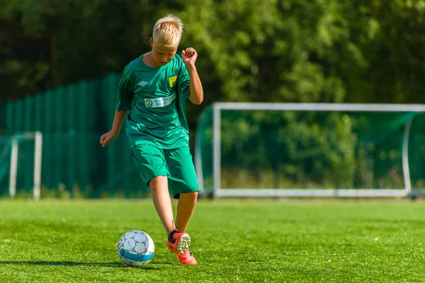 Fotbollsspelare — Stockfoto